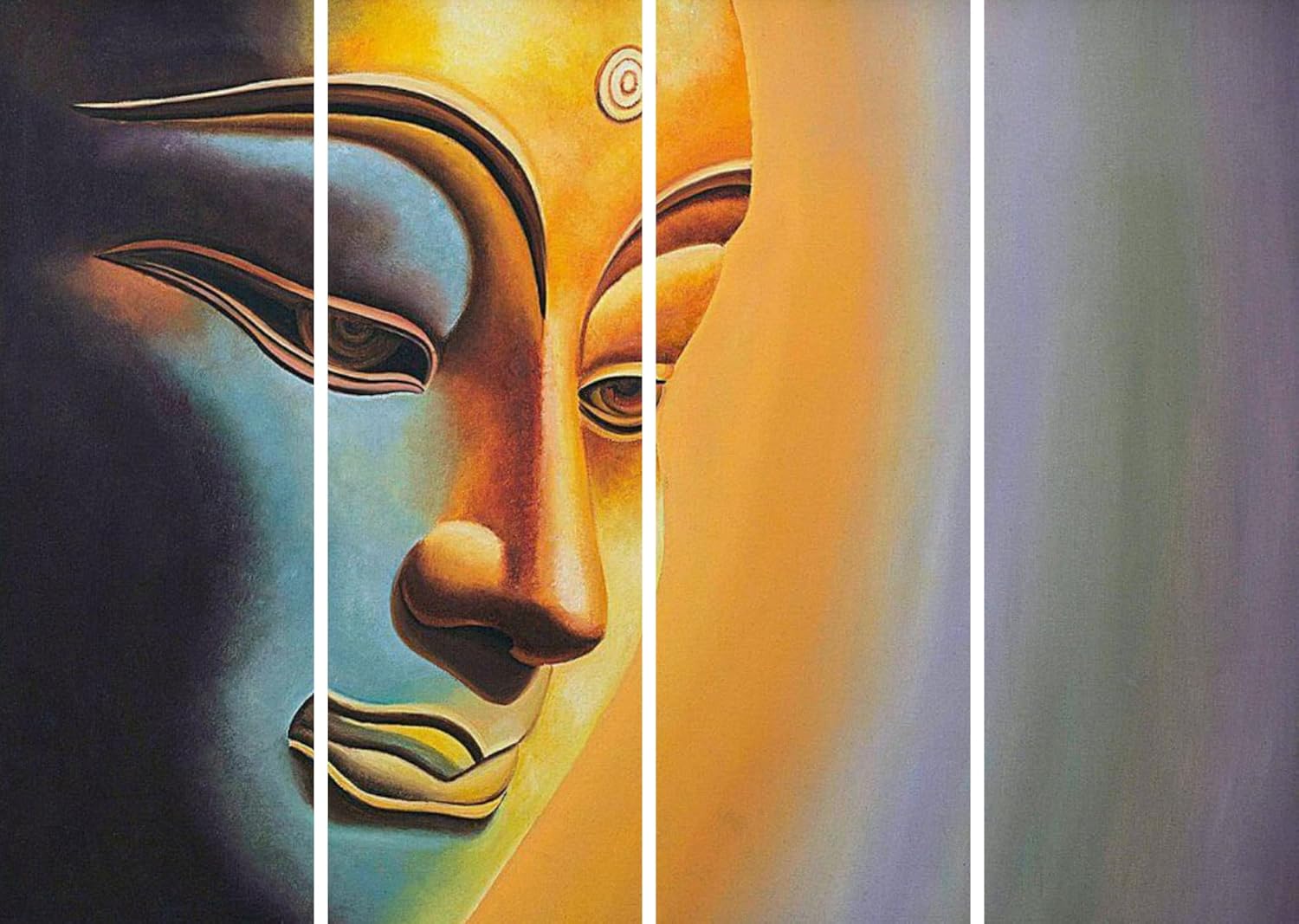 inep-b0cghy2kq3-side-view-of-the-multi-panel-buddha-wall-art-titled-buddha-tastic-4-panel-zen-party-on-your-wall.jpg